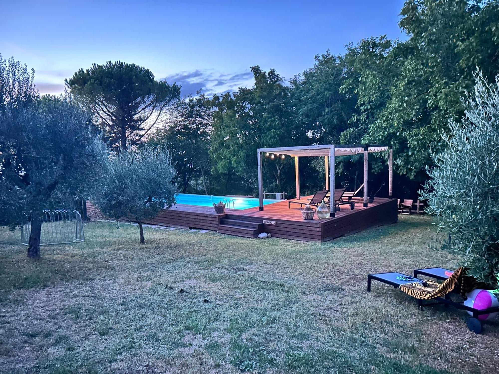 Casa Di Coraggio Volterra Exterior foto